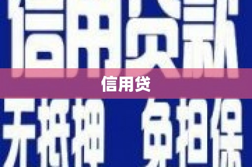 范县信用贷